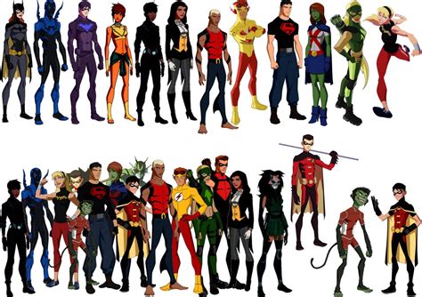 all characters in young justice